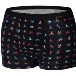 Cornette Tattoo 280/218 Coconut pánské boxerky tmavě modrá – Hledejceny.cz