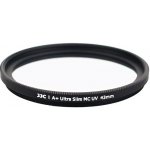JJC A+ Ultra Slim MC UV 43 mm – Sleviste.cz
