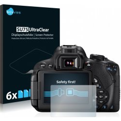 6x SU75 UltraClear Screen Protector Canon EOS 700D