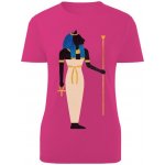 tričko s potiskem Maat bohyně pravdy spravedlnosti a harmonie Purpurová