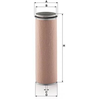 MANN-FILTER Vzduchový filtr MANN MF CF1600 – Hledejceny.cz