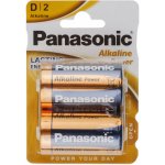 Panasonic Alkaline Power D 2ks 00211999 – Zboží Mobilmania