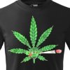 Pánské Tričko Tričko Marihuana Vysmátý Náčelník