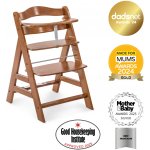 Hauck Alpha+ dřevená židle walnut – Zboží Dáma