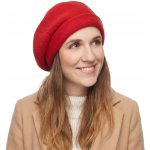Fiebig Headwear since 1903 Červená vlněna čepice Fiebig volnější střih – Hledejceny.cz