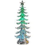 Markslöjd LED vánoční dekorace stromeček LO stříbrný/RGB 31 x 12,5 x 12,5 cm – Hledejceny.cz