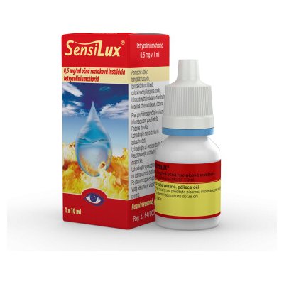 Sensilux oční roztoková kapalina 10 ml – Zbozi.Blesk.cz