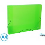 LUMA, Desky na spisy s gumou, box A4 zelený – Zboží Živě