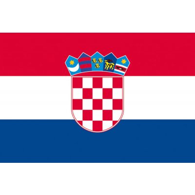 Státní vlajka Chorvatsko tištěná venkovní Alerion – Hledejceny.cz