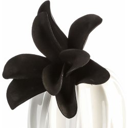 Gilde Dekorační pěnová květina Rumba, černá