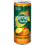 Perrier & Juice plech Ananas & Mango 250 ml – Hledejceny.cz