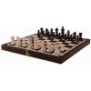 Šachy Drewmax GD368 - Šachy dřevěné z bukového dřeva 35x35cm