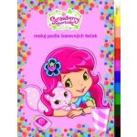 RAPPA Omalovánka A5 Strawberry Maluj podle barevných teček – Zboží Dáma