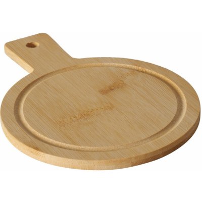 Boltze Home Bambusové prkénko, BALDO, Ø 14 cm béžová – Zboží Dáma