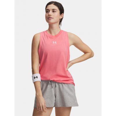 Under Armour UA Rival Muscle Tank Růžová – Zboží Dáma