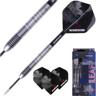Set šipek s kovovými hroty Windson DARK MAPLE LEAF 23 G Mix,Stříbrná,Černá – Hledejceny.cz