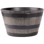 Nohelgarden květináč WOODEFF natural dekor dřevo d39x28 cm – Zboží Dáma