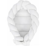 Meowbaby hnízdečko pro miminko bílá – Zboží Mobilmania