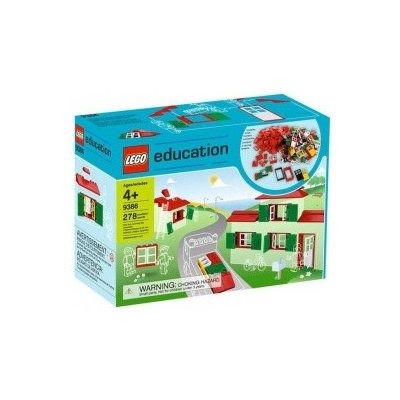 LEGO® Education 9386 Dveře, okna a střešní tašky – Zboží Mobilmania