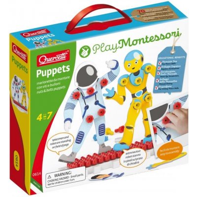Quercetti Puppets nuts & bolts puppets – Zbozi.Blesk.cz