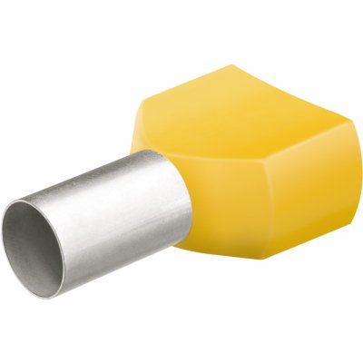 KNIPEX Dutinka koncová Twin - dvojitá, s izolací - 26mm, kabel 2x6mm², žlutá, 50ks (9799376) – Zboží Mobilmania