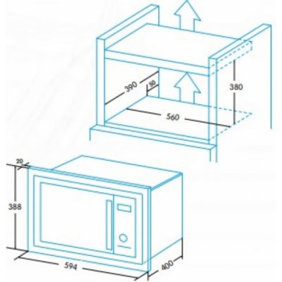 Edesa EMW-2530-IG BK