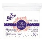 Linteo Papírové Vatové tyčinky 100% natural 80 ks – Hledejceny.cz