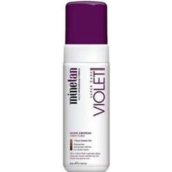 Minetan samoopalovací pěna pro tmavé opálení Violet (Super Dark 1 Hour Express Tan) 200 ml