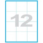 MP print etikety samolepící A4, 70x74 mm, 12ks/arch, 100 archů, reflexní žluté – Zboží Dáma
