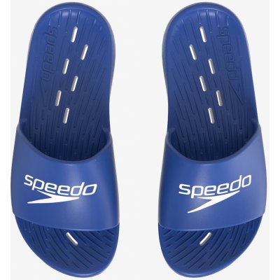 Speedo SLIDES ONE PIECE AM NAVY WHITE – Zboží Mobilmania