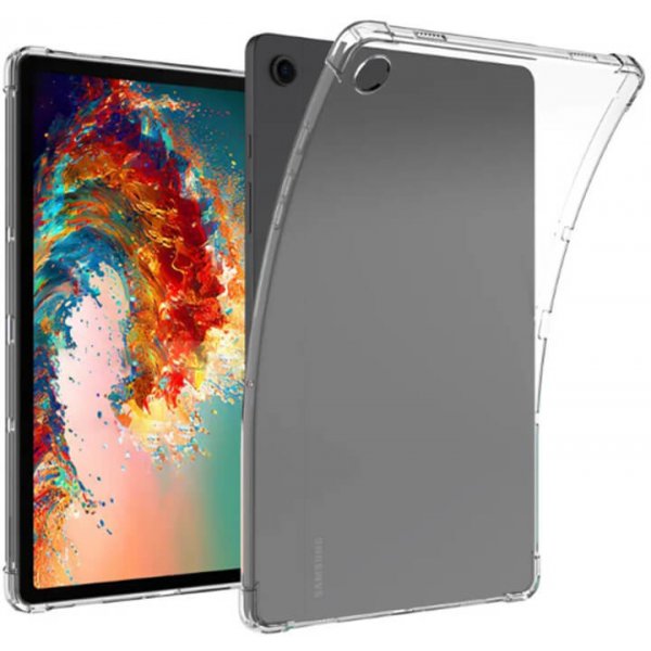 Pouzdro na tablet SES Ultratenký silikonový obal pro Samsung Galaxy Tab A9+ SM-X210NZAAEUE 16869 bílý