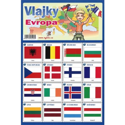 Mičánek Pexeso: Vlajky Evropy – Zbozi.Blesk.cz