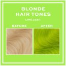 Revolution Haircare Tones For Blondes tónovací balzám pro blond vlasy Lime Zest 150 ml