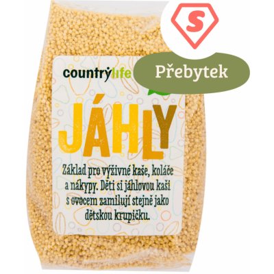 Country Life Bio Jáhly 500g – Zbozi.Blesk.cz