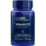 Life Extension Vitamin D3 25mcg 1000 IU 250 tablet – Hledejceny.cz