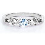 Olivie Stříbrný prsten AKVAMARÍN 7032 – Zboží Dáma Olivie Stříbrný prsten AKVAMARÍN 7032 – Zboží Dáma