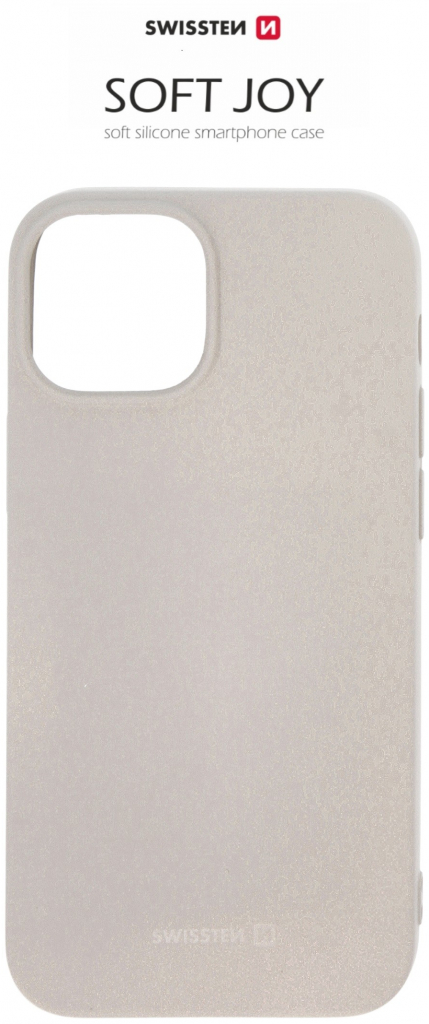 Pouzdro SWISSTEN Soft Joy Apple iPhone 13 mini, kamenně šedé