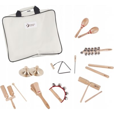 Classic World Sada dřevěných hudebních nástrojů – Sleviste.cz