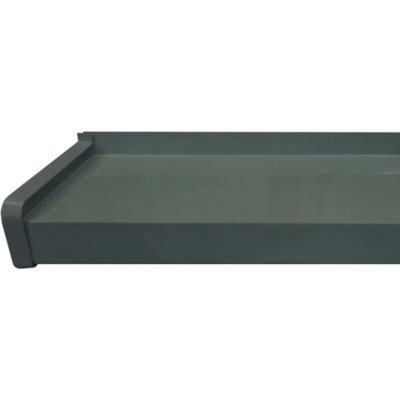 Bravo Parapet venkovní hliníkový antracit, 225x1200mm – Sleviste.cz