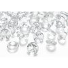 PartyDeco Diamantové konfety průhledné 20mm
