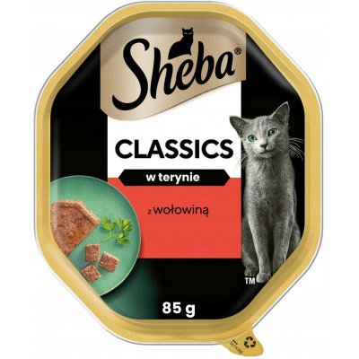 Sheba Classics hovězí 85 g – Zboží Mobilmania