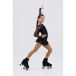 Trikot Intermezzo na krasobruslení s dlouhým rukávem 31725 černá – Zboží Dáma