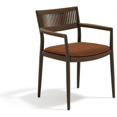 Tribu Křeslo Nagomi, rám hliník, dark bronze/copper, bez sedáků – Hledejceny.cz