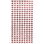 Galeria Papieru Samolepicí dekorační srdíčka - červená, 189 ks – Sleviste.cz