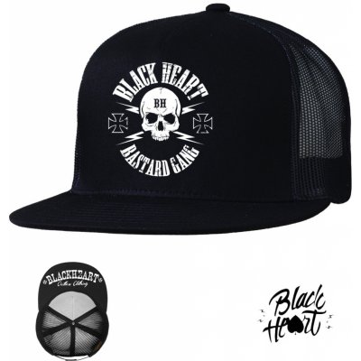 BLACK HEART BASTARD SKULL – Sleviste.cz