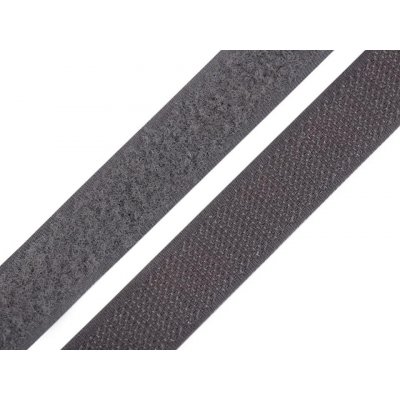 Suchý zip háček + plyš šíře 20 mm (306) šedá – Hledejceny.cz