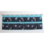 Jan peří kapsář za velkou postel 70x200 cm vesmír/tyrkys – Zboží Dáma