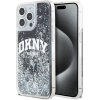 Pouzdro a kryt na mobilní telefon Apple DKNY Liquid Glitter Arch Logo pro iPhone 13 Pro Black