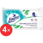 Linteo Vlhčené ubrousky univerzální 4 x 40 ks – Zbozi.Blesk.cz