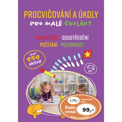 Procvičování a úkoly pro malé školáky: pro deti 5-8 let - Kol. – Zbozi.Blesk.cz